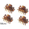 11270 - MICRO GRABBER MATTE SHELL 4/CARD  1