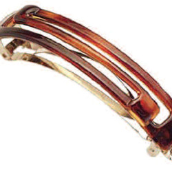 21654 - AUTO BARRETTE SHELL  3 1/4