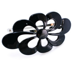 21683 - AUTO BARRETTE BLACK  3 1/2