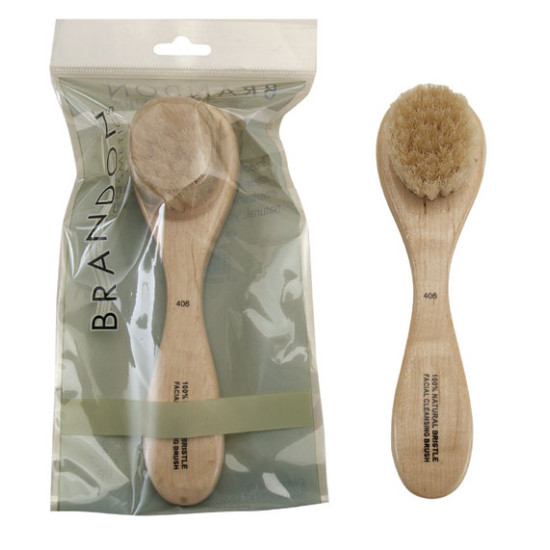 3253 - 100% Natural Boar Bristle Facial Brush