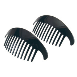 41150 - RAZOR SIDE COMB BLACK 2/CD