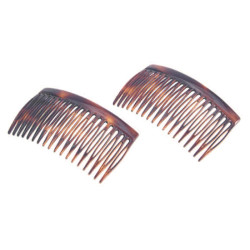 41276 - SIDE COMB BLACK 2/CARD