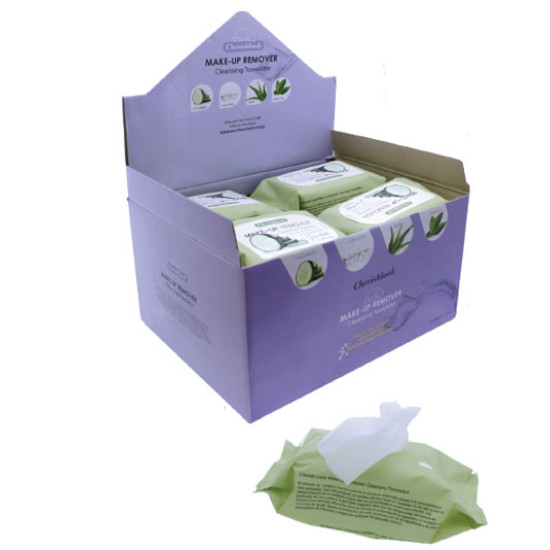 5102 - Facial Cleansing Wipes Cucumber 30/Pack