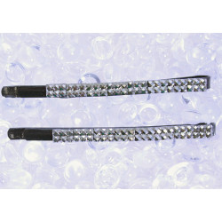 547 - Rhinestone Bobby Pins 2/Cardrd Assorted