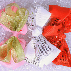 604 - Large Bow 1/Card Assorted