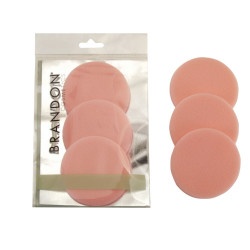 9331 - Cosmetic Sponge, Pink 3/Bag 2 1/4