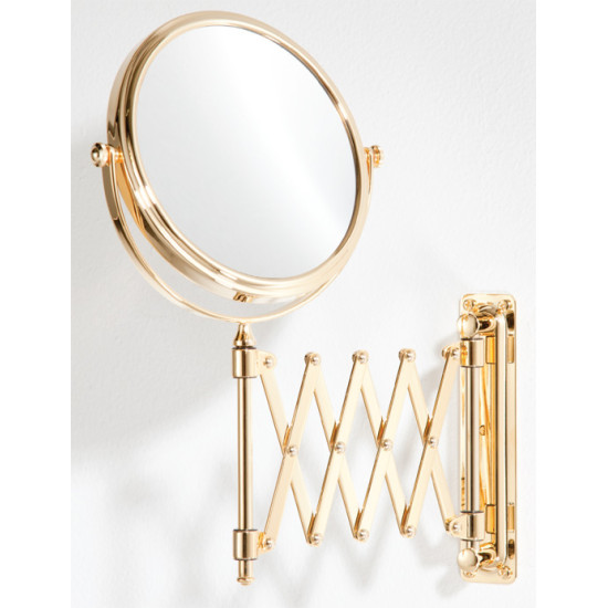 M541 - 5X & Normal View Gold Extension Mirror
