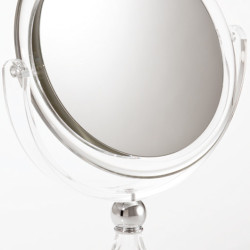 M686 - 7X & Normal Vanity Mirror, Clear, 5 1/4