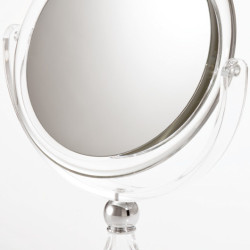 M689 - 10X & Normal Vanity Mirror, Clear, 6 1/2