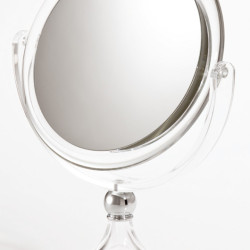 M690 - 7X & Normal Vanity Mirror, Clear, 7 1/2