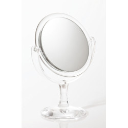 M746 - 7X & Normal Vanity Mirror, Lucite 4.5