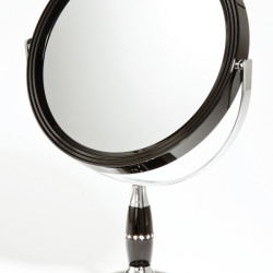 M754 - 7X & Normal View Rhinestone Vanity Mirror
